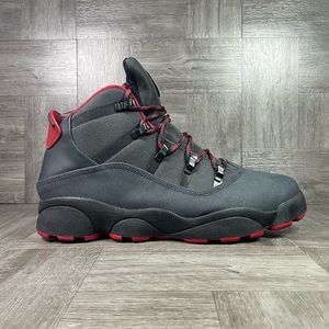 Jordan 6 Rings Winterized Anthracite Gym Red Size 13 (414845-005) With Box